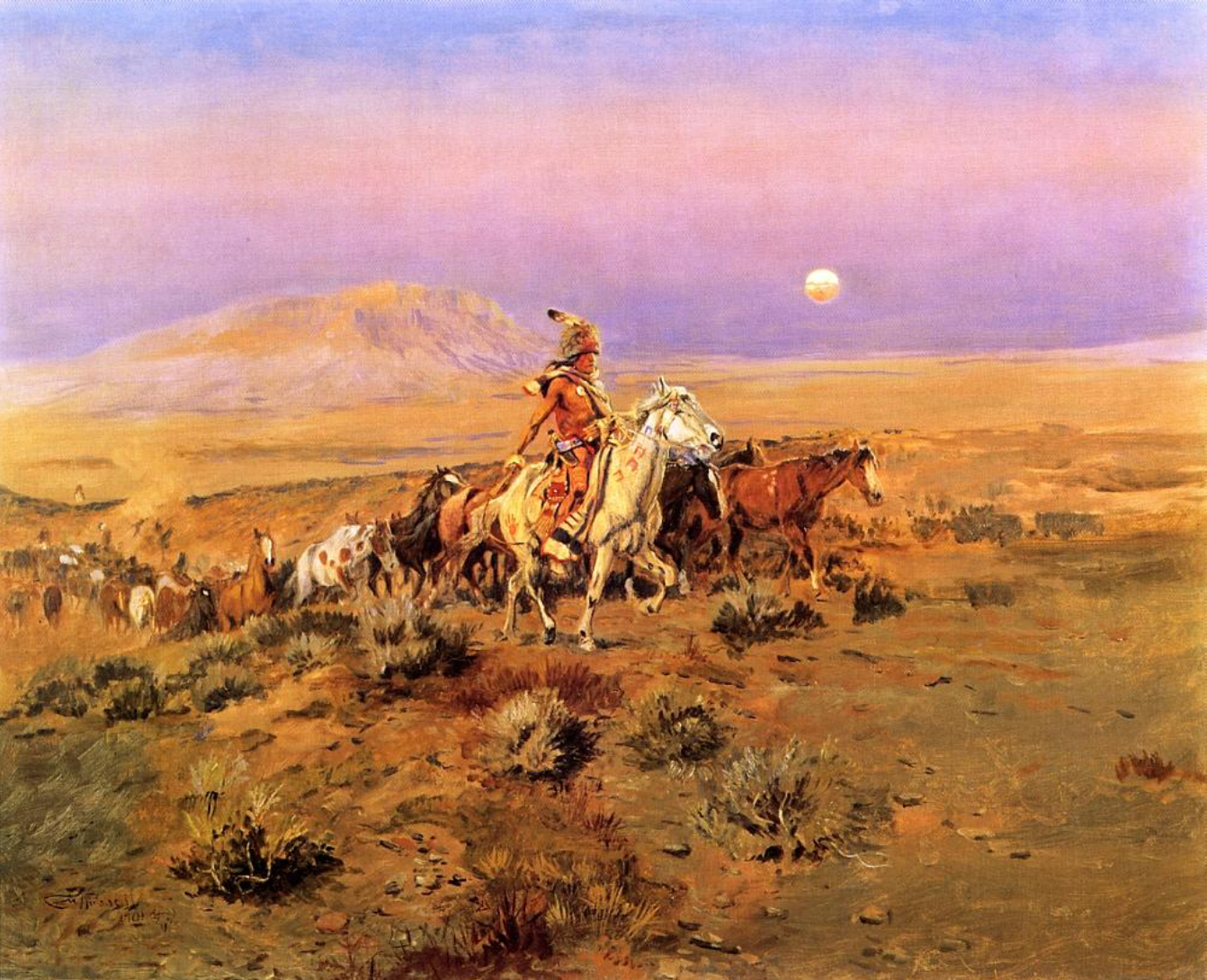 Charlie Russell’s Top 5 Art Pieces That Capture the Spirit of the Wild West