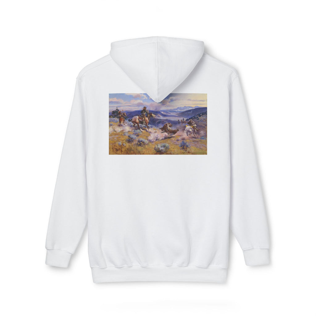 Grizzly Bear Western Hoodie Sweatshirt, Made in USA