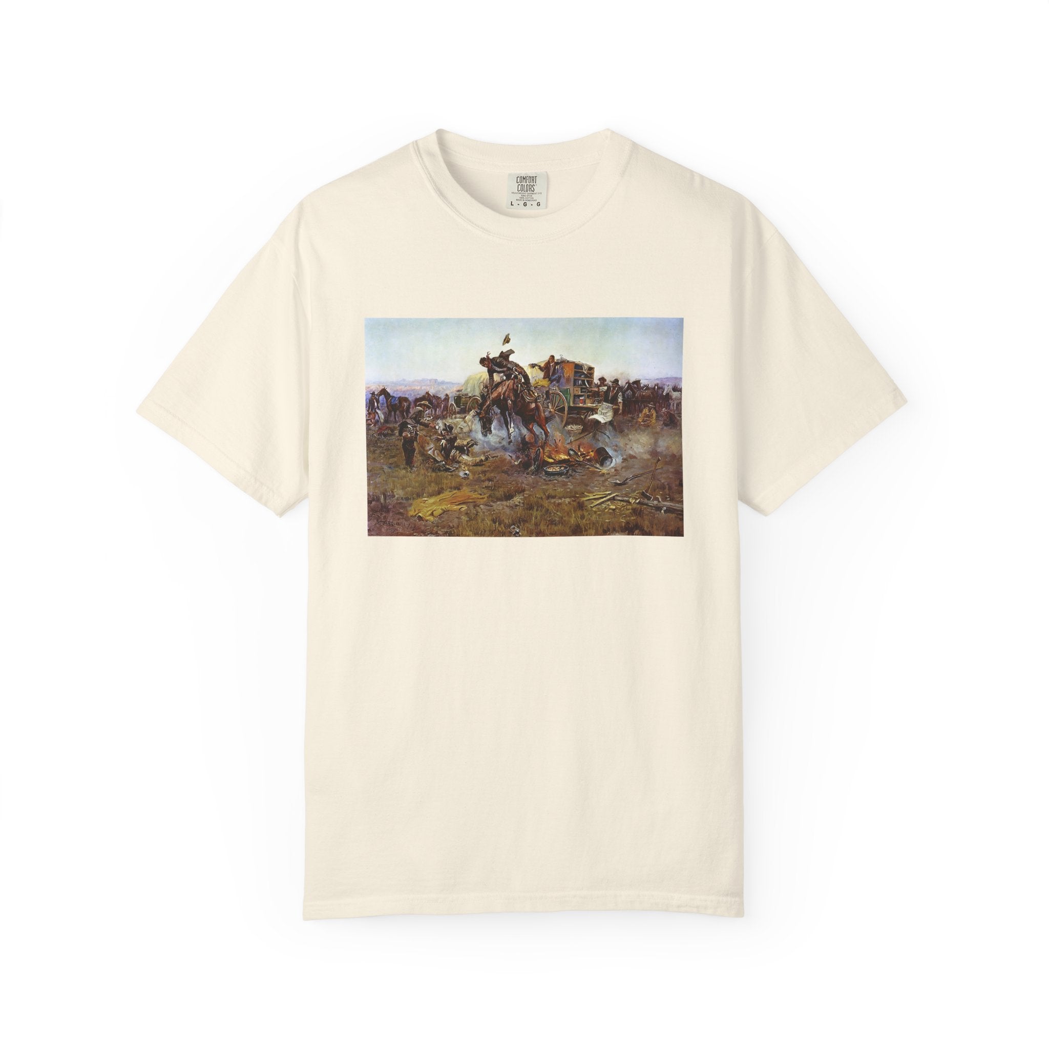 Camp Cooks Troubles Western T-shirt