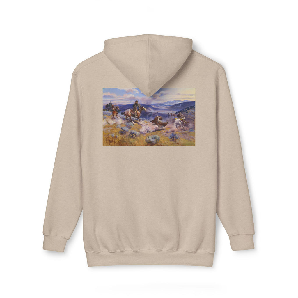 Grizzly Bear Western Hoodie Sweatshirt, Made in USA