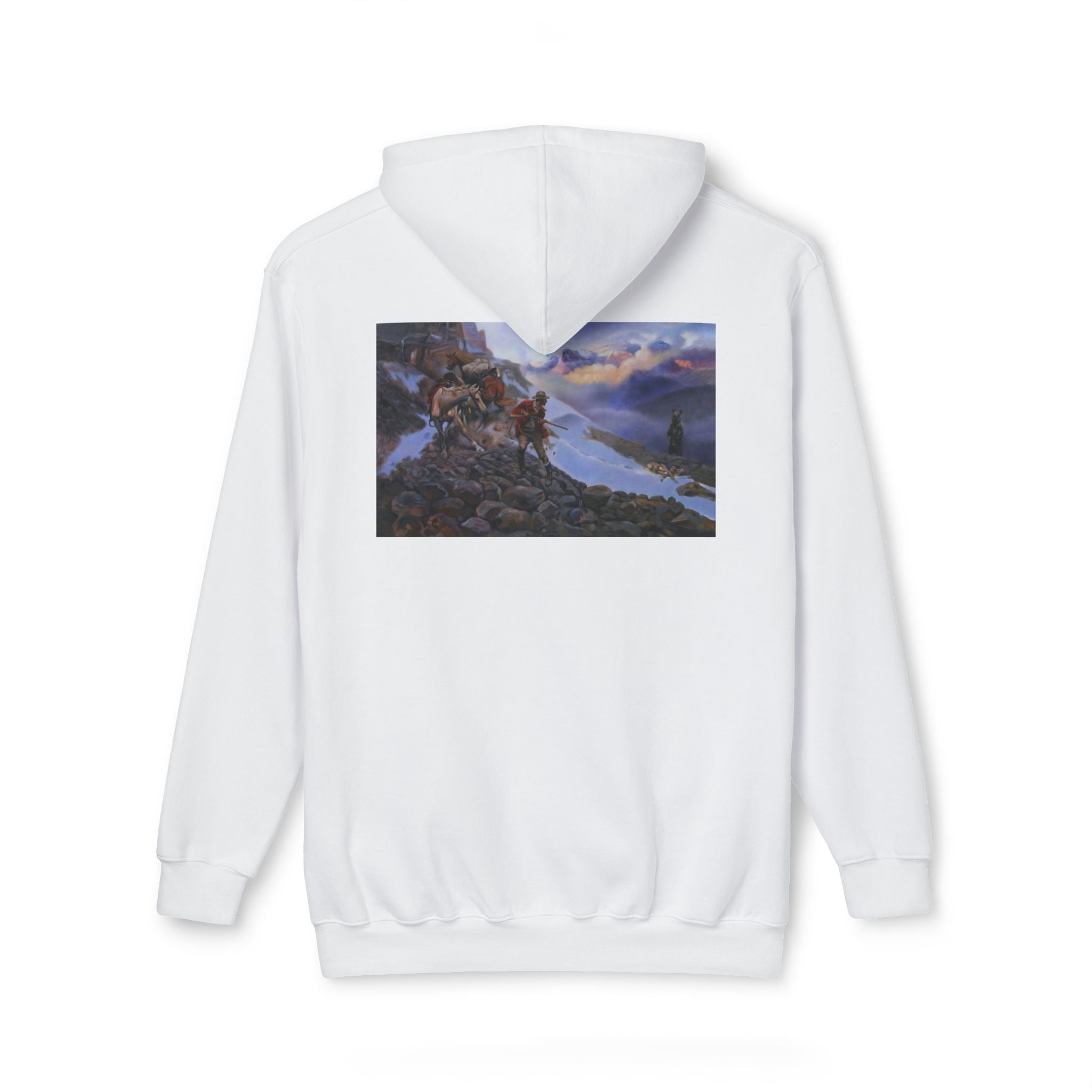 Bighorn Sheep Western Hoodie Sweatshirt, Made in USA