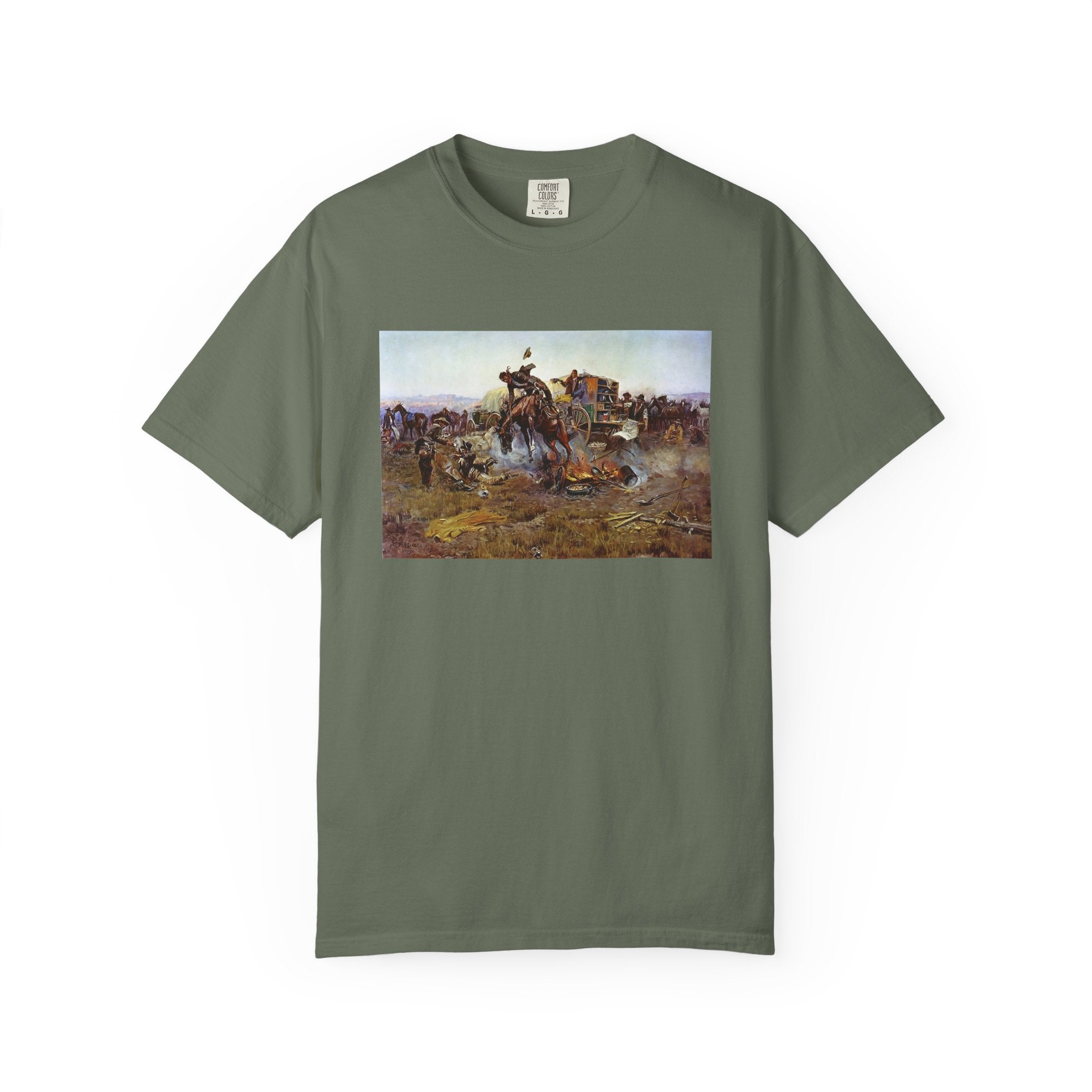 Camp Cooks Troubles Western T-shirt
