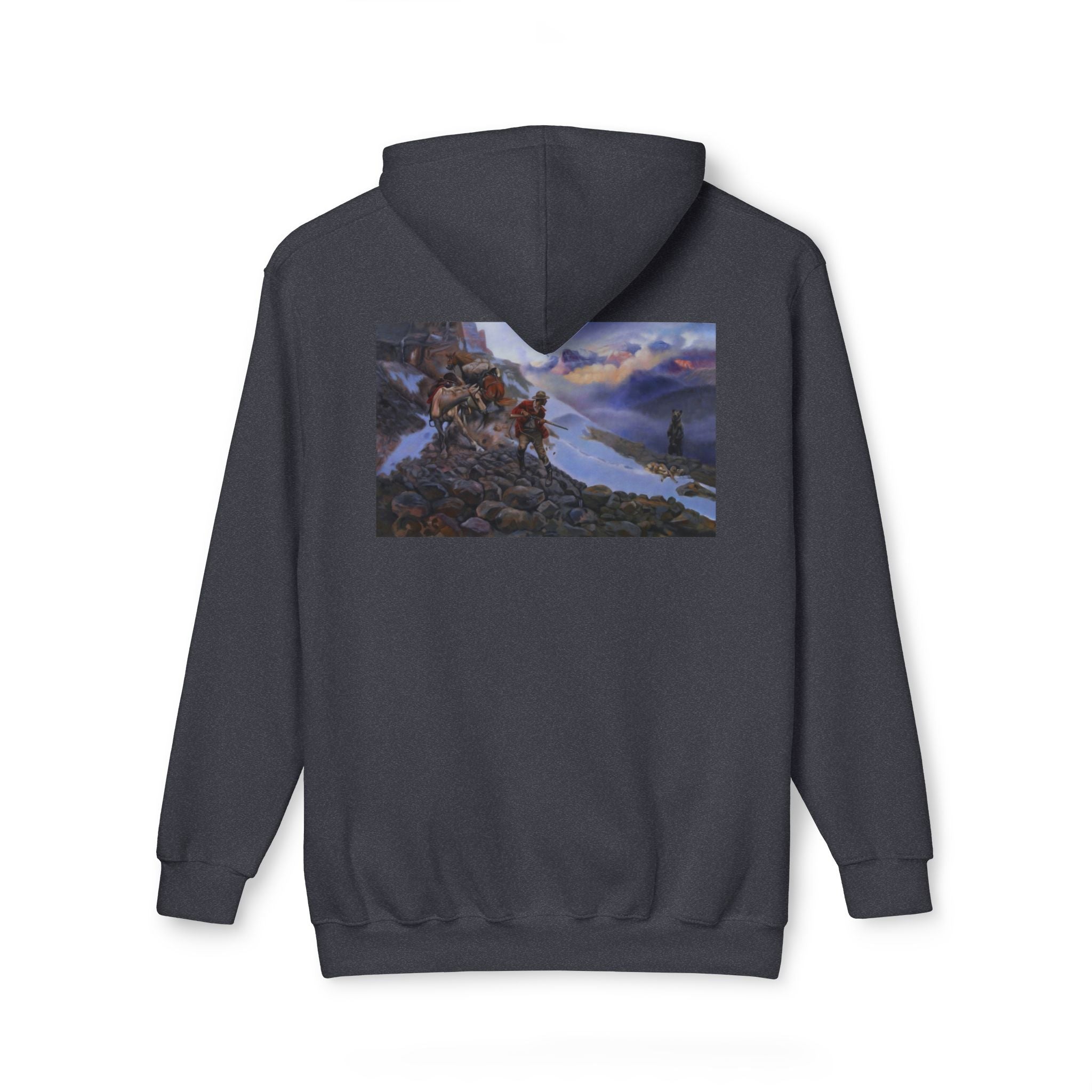 Bighorn Sheep Western Hoodie Sweatshirt, Made in USA